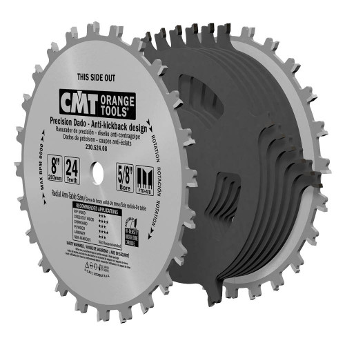 152,4x15,87x6,35-22,23/2,5 -5° FTG+ATB Z=20 Пильный диск СМТ типа DADO CMT 230.520.06