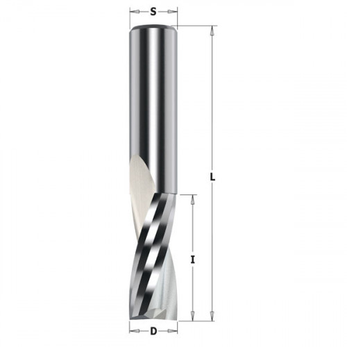 Фреза спиральная монолитная 10x42x90 Z=2 S=10 RH CMT 191.101.11