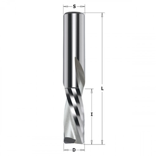 Фреза спиральная монолитная 5x17x60 Z=2 S=8 RH CMT 192.850.11