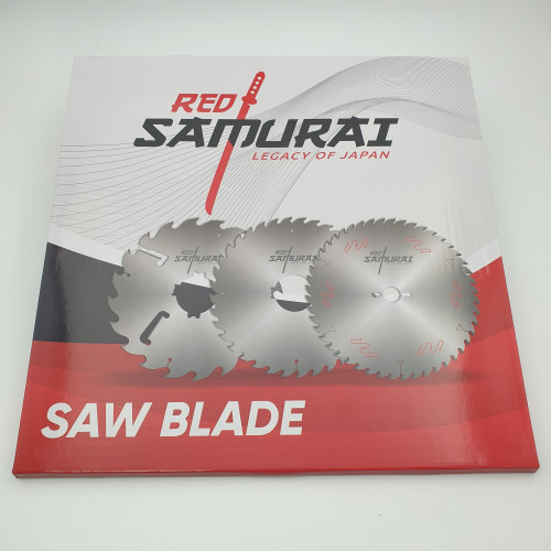 Пильный диск для многопильных станков с подрезными ножами RED SAMURAI 350x50x4.0/2.5 z24+4 WZ