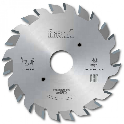 Подрезная регулируемая дисковая пила LI16M IH3 160x4.0-5.2x60 z20+20 Freud