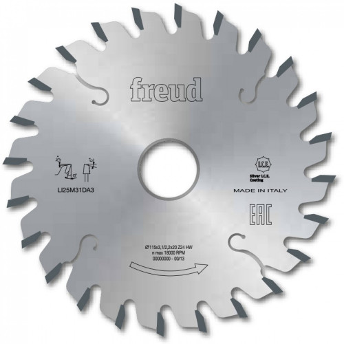 Подрезная коническая дисковая пила LI25M51LH3 160x5.1-6.3/3.5x60 z36 Freud