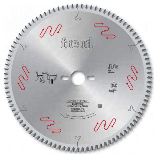 Твердосплавная дисковая пила для ламинированных панелей LU3D 0100 200x3.2/2.2x30 z64 Freud