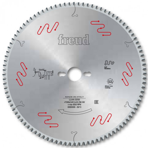 Пильный диск для резки пластикового материала LU4A 0100 250x2.8/2.2x30 z80 Freud