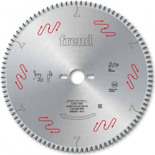 Пила дисковая для поперечного раскроя LU2C 0300 180x3.2/2.2x20 z56 Freud