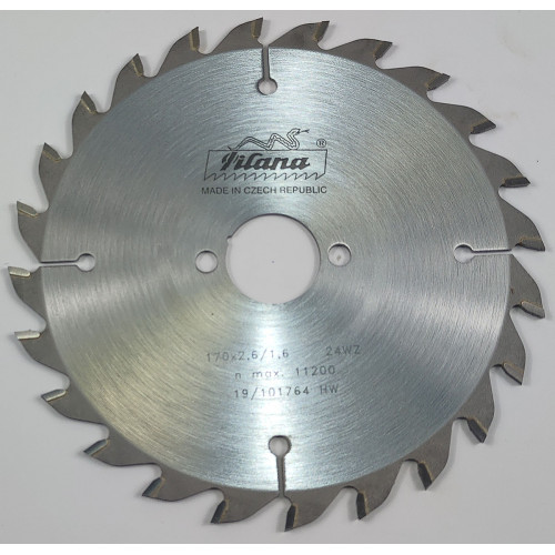 Пильный диск универсальный Pilana 170x2.6/1.6x30 z24 91 WZ