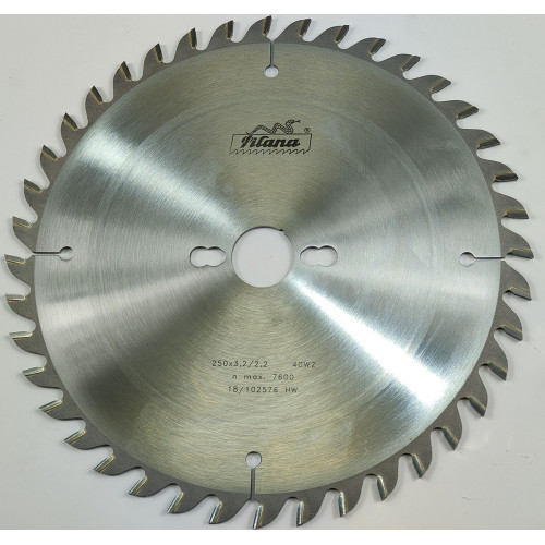 Пильный диск универсальный Pilana 250x3.2/2.2x30 z40 81-20 WZ