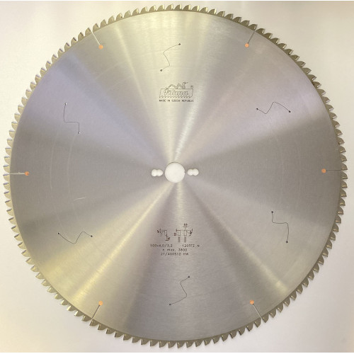 Пильный диск по алюминию и пластику Pilana 500x4.0/3.2x30 z120 87-13 TFZ N
