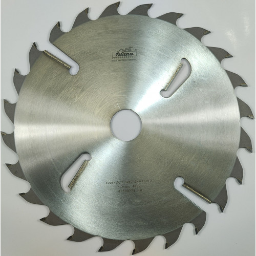 Пильный диск для многопильных станков с подрезными ножами PILANA 400x50x4.0/2.8 z24+4 94.1 FZ