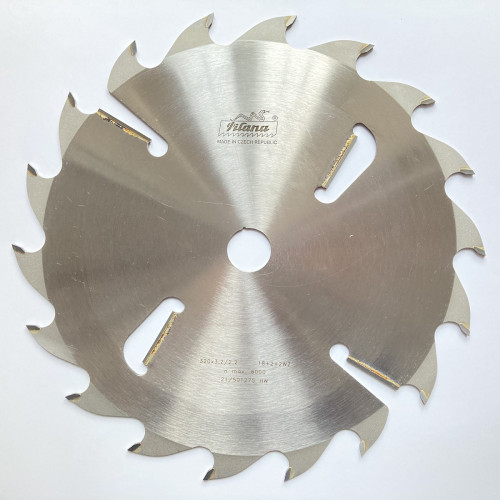 Пильный диск для многопильных станков с подрезными ножами PILANA 320x30x3.2/2.2 z18+4 WZ-TOS