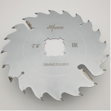 Пильный диск для многопильных станков с подрезными ножами RED SAMURAI 250x50x2.2/1.6x20+2 WZ