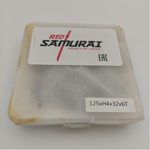 Фрезы для фрезерования пазов вдоль волокон древесины 125x32x4 RED SAMURAI TPRS0001232