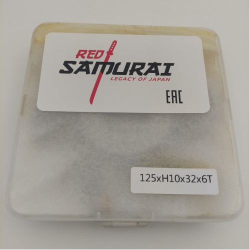 Фрезы для фрезерования пазов вдоль волокон древесины 125x32x10 RED SAMURAI TPRS0001236