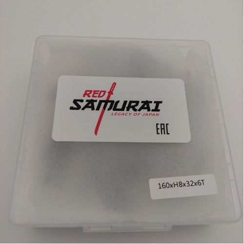 Фрезы для фрезерования пазов вдоль волокон древесины 160x32x8 RED SAMURAI TPRS0001244