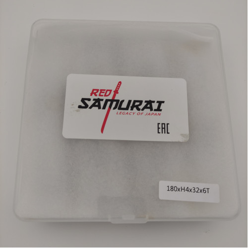 Фрезы для фрезерования пазов вдоль волокон древесины 180x32x4 RED SAMURAI TPRS0001252