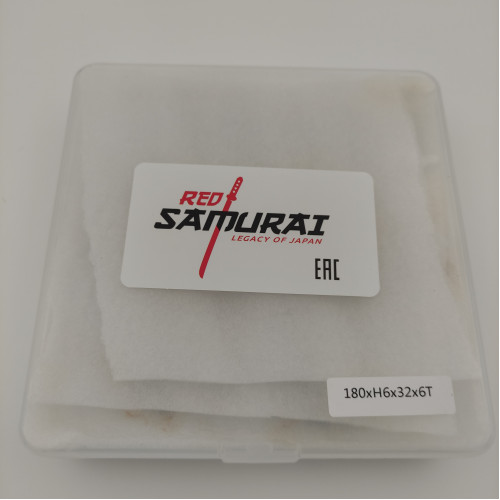 Фрезы для фрезерования пазов вдоль волокон древесины 180x32x6 RED SAMURAI TPRS0001254