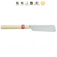 Ножовка японская ZetSaw 07101 Dozuki 150 мм с врезным зубом; 18TPI; толщина 0,3 мм Z.07101