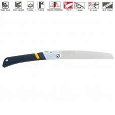 Ножовка японская ZetSaw 18004 складная для плотников 240 мм; 15TPI; толщина 0,7 мм Z.18004